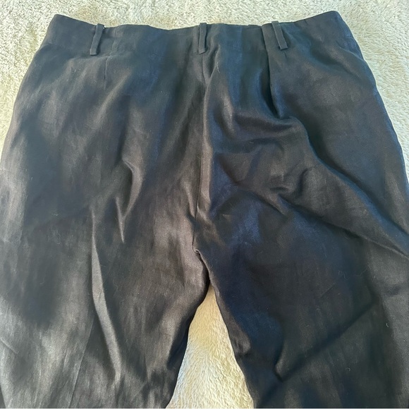 Lauren Ralph Lauren Sanderson 100% Linen Trouser Pants sz 16 - Picture 5 of 7